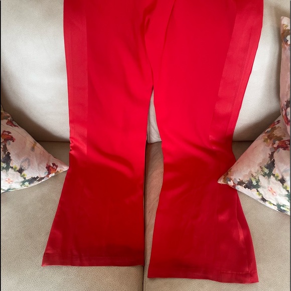 BCBG Maxazria, Malgosia Jumpsuit in Bright Poppy, Size Small - Picture 8 of 8